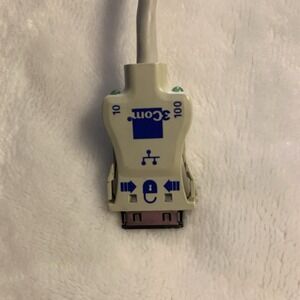 3Com PCMCIA Ethernet Dongle Cable Adapter 07-0337-002